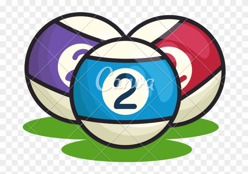 Billiard Balls Icon - Billiard Balls Icon #1482763