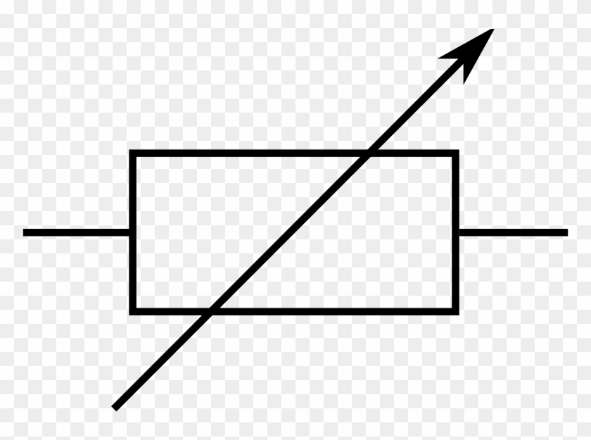 Free Rsa Iec Variable Resistor Symbol-2 - Free Rsa Iec Variable Resistor Symbol-2 #1483014