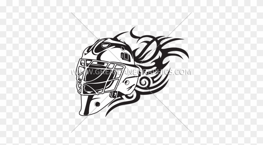 Clip Art Hockey Mask Drawing - Clip Art Hockey Mask Drawing #1483119