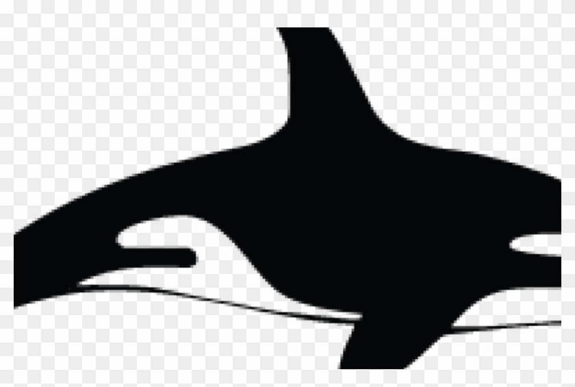 Orca Silhouette Clip Art - Orca Silhouette Clip Art #1483166