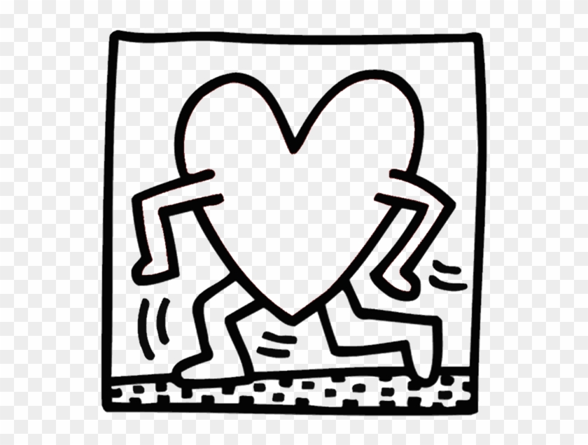 Keith Haring For Kids Artprints To Color - Keith Haring For Kids Artprints To Color #1483429