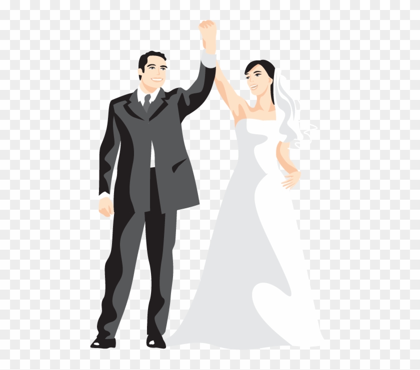 Clip Art, Wedding, Valentines Day Weddings, Grooms, - Clip Art, Wedding, Valentines Day Weddings, Grooms, #1483458