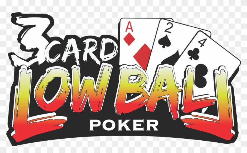 Three Card Lowball Poker Logo - Three Card Lowball Poker Logo #1483513