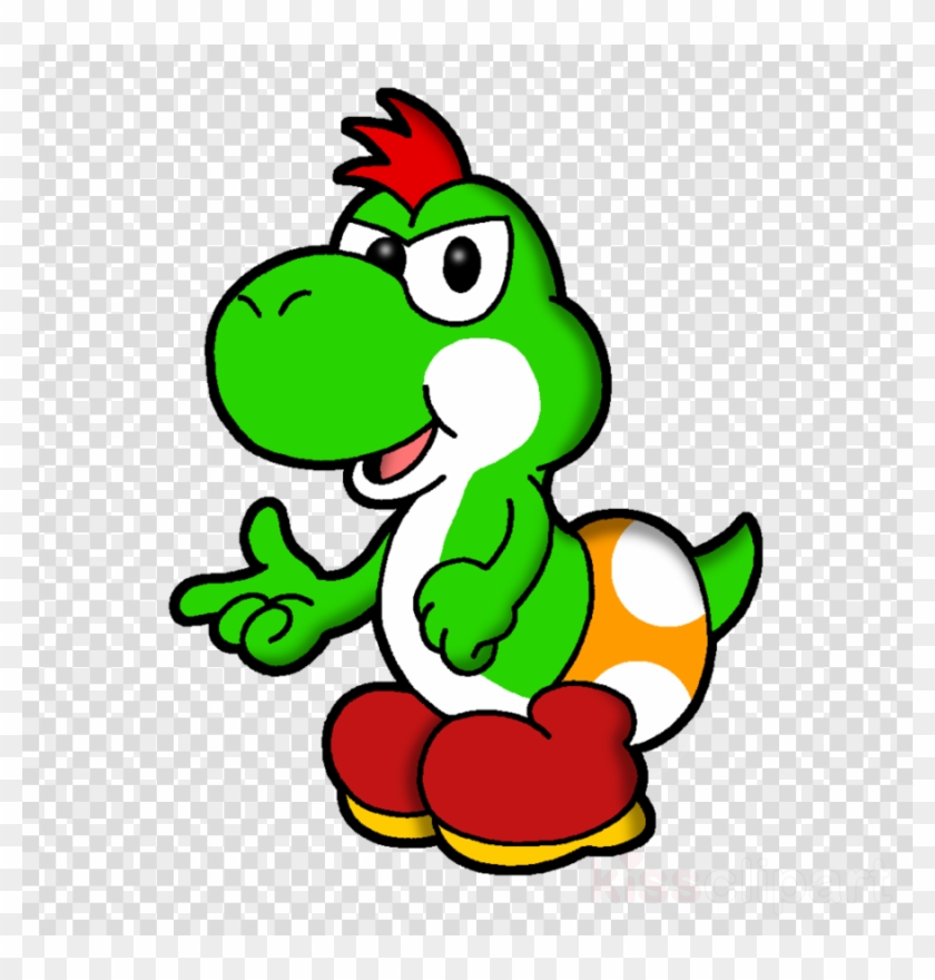 Paper Mario The Thousand Year Door Link Yoshi Clipart - Paper Mario The Thousand Year Door Link Yoshi Clipart #1483635