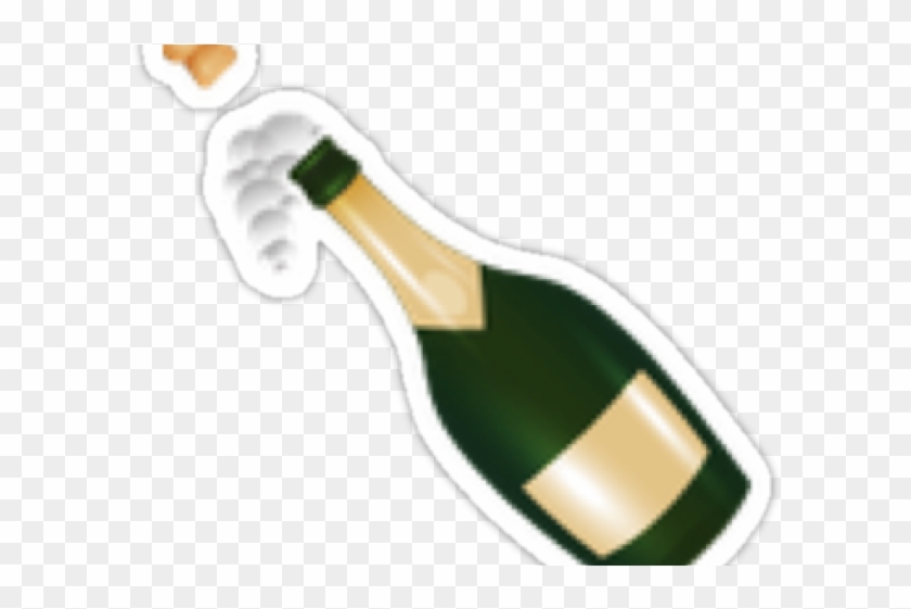 Champagne Clipart Emoji - Champagne Clipart Emoji #1483763