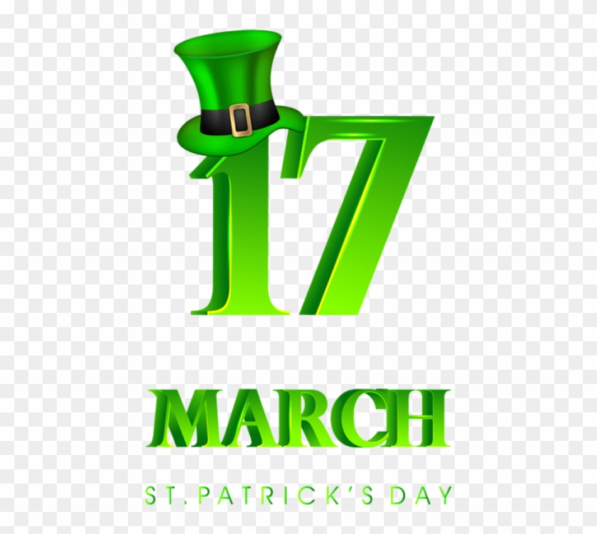 17 March St Patricks Day Transparent Png - 17 March St Patricks Day Transparent Png #1483862
