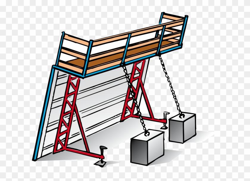 Picture Of Anchoring During Temporary Erections - Picture Of Anchoring During Temporary Erections #1484045