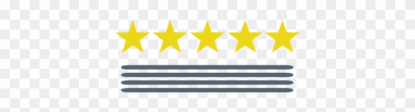 Product Ratings & Reviews 5-star Scale Icon - Product Ratings & Reviews 5-star Scale Icon #1484192