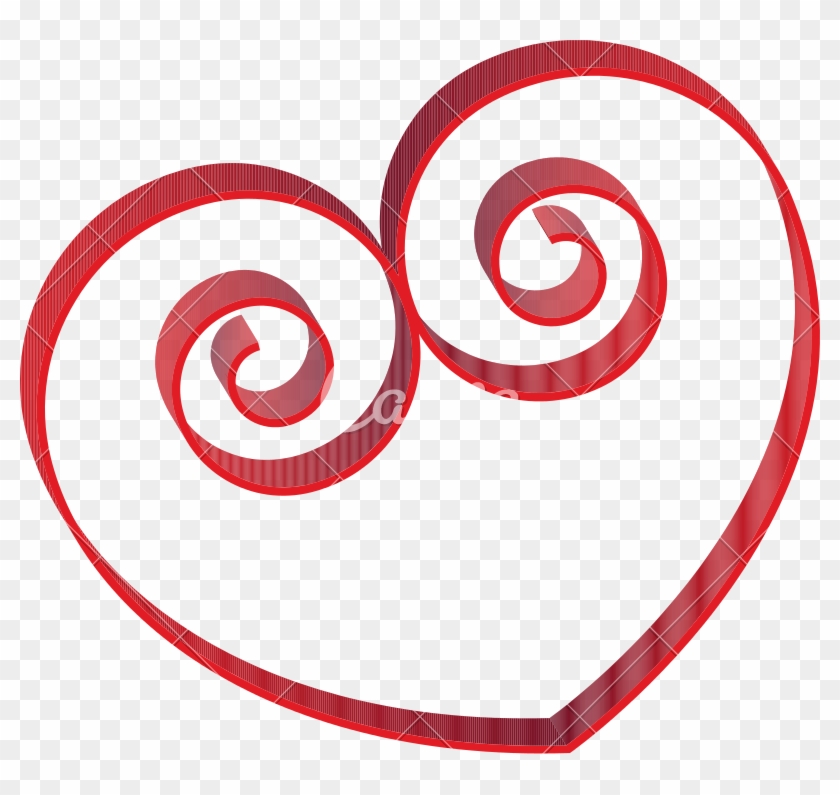 3d Style Creative Heart - 3d Style Creative Heart #1484315