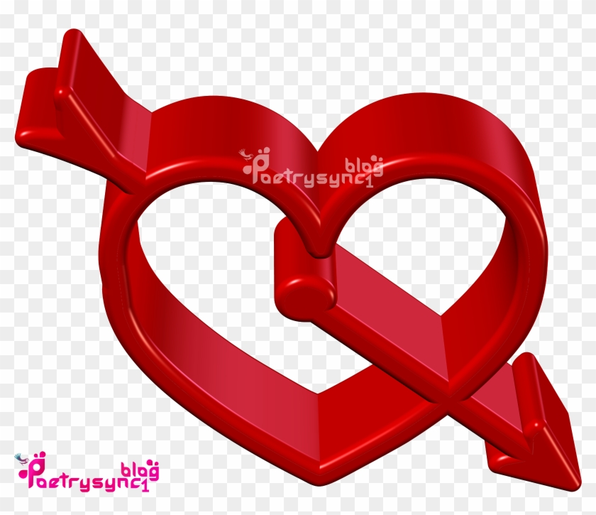 Love 3d Heart Image Wallpaper In Red Colour - Love 3d Heart Image Wallpaper In Red Colour #1484339