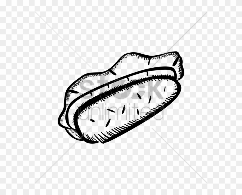 Hot Dog Drawing At Getdrawings - Hot Dog Drawing At Getdrawings #1484353