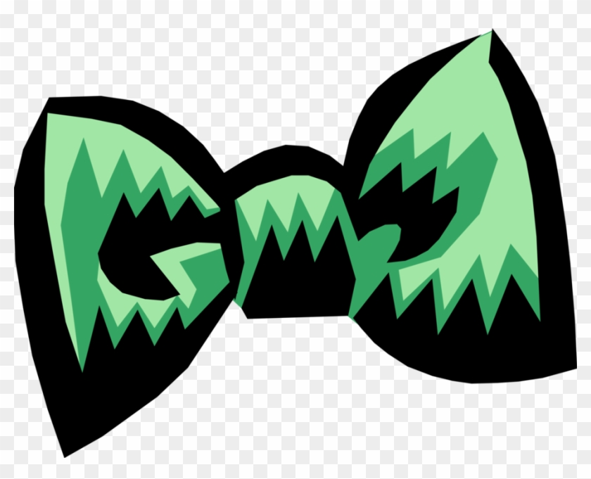 Bow Tie Necktie Image Illustration Of Clothing - Bow Tie Necktie Image Illustration Of Clothing #1484383