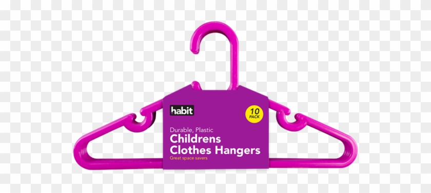 New Childrens 10 Pack Kids Coat Clothes Hangers Hanging - New Childrens 10 Pack Kids Coat Clothes Hangers Hanging #1484469