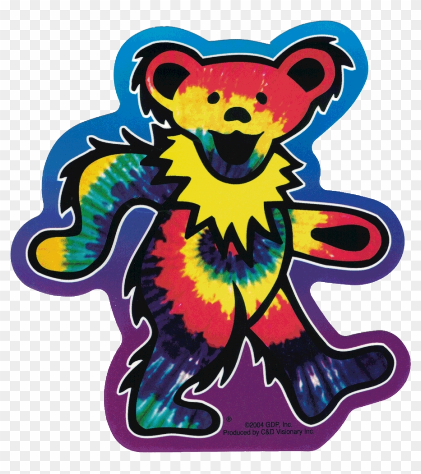 Grateful Dead Tie Dye Dancing Bear - Grateful Dead Tie Dye Dancing Bear #1484548