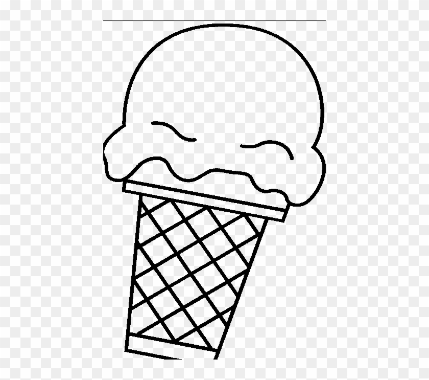 Ice Cream Cold Coloring For Kids - Ice Cream Cold Coloring For Kids #1484601