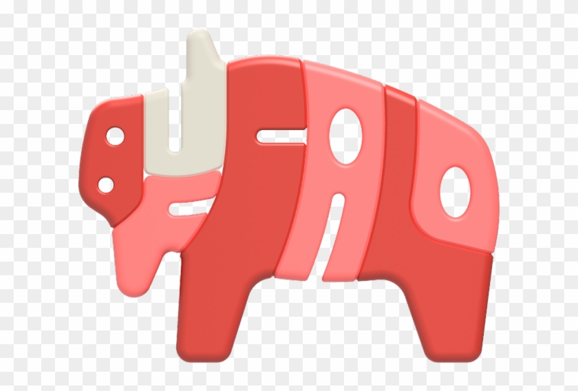 Buffalo 3d Word Magnatic Puzzle Bioplastic Kando Toy - Buffalo 3d Word Magnatic Puzzle Bioplastic Kando Toy #1485138