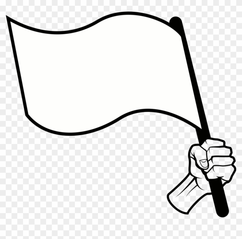 White Flag Surrender Flag Of Afghanistan - White Flag Surrender Flag Of Afghanistan #1485274