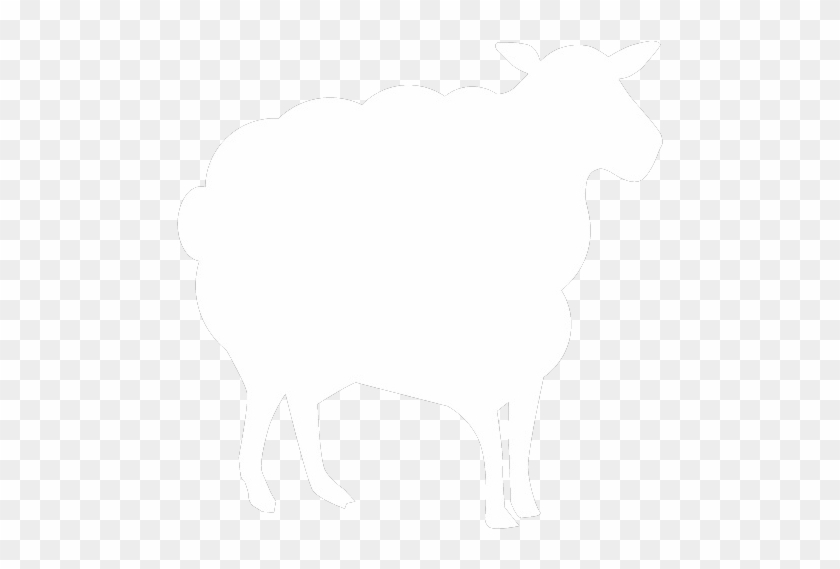 Vector Freeuse Sheep Black And White Clipart - Vector Freeuse Sheep Black And White Clipart #1485424