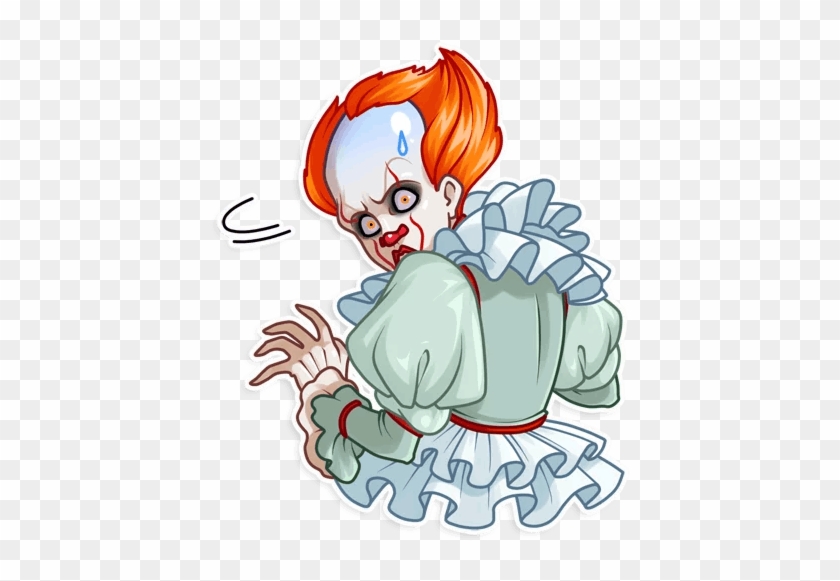 “pennywise” Stickers Set For Telegram - “pennywise” Stickers Set For Telegram #1485633