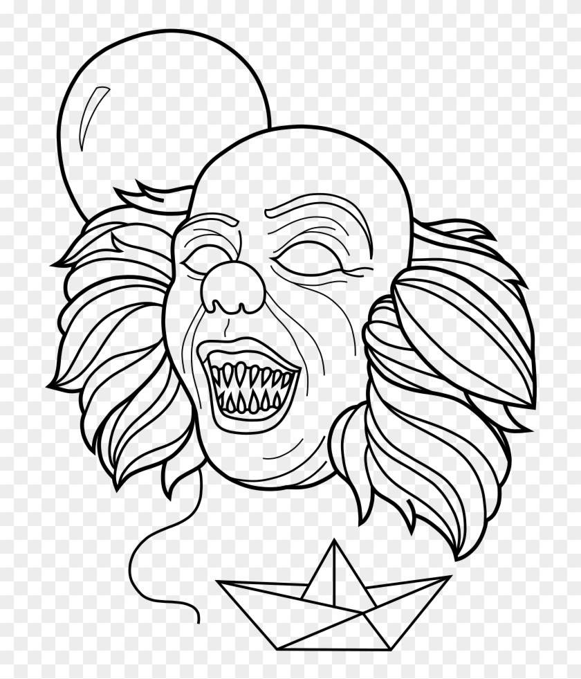 Pennywise Coloring Pages - Pennywise Coloring Pages #1485637