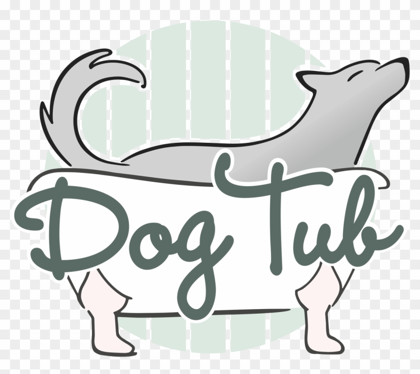 Clipart Dog Bath Tub - Clipart Dog Bath Tub #1485741