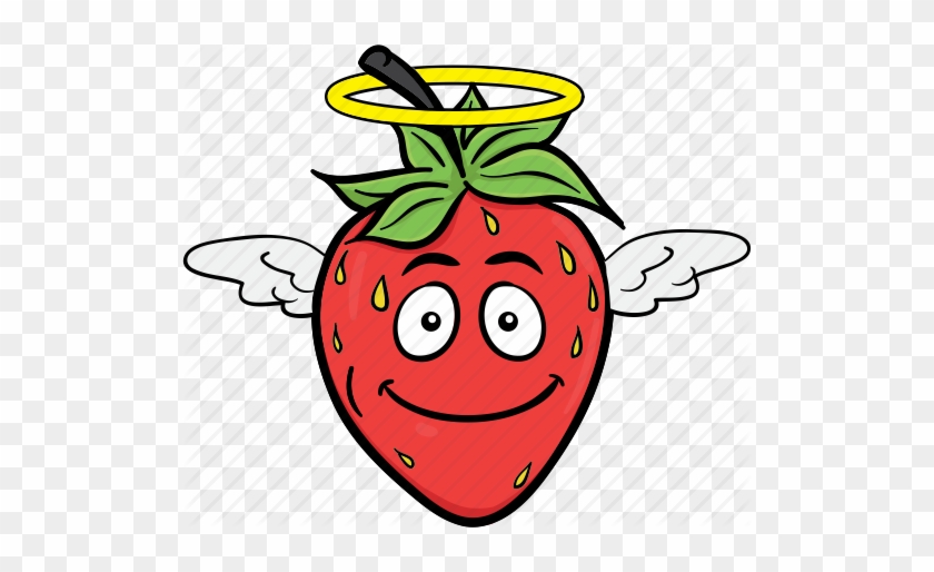 Clipart Download Cartoon Group Emoji Smiley Strawberry - Clipart Download Cartoon Group Emoji Smiley Strawberry #1485808