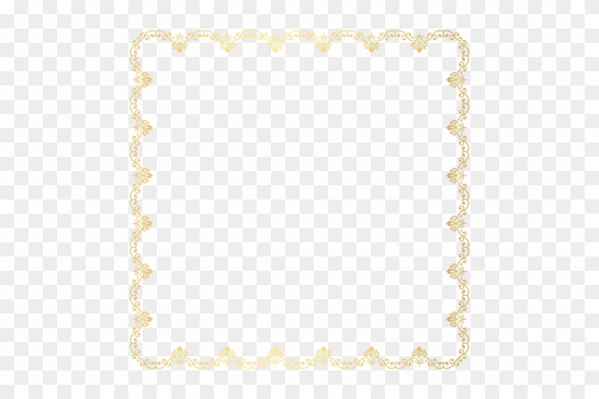 Free Png Download Deco Frame Border Transparent Clipart - Free Png Download Deco Frame Border Transparent Clipart #1485857