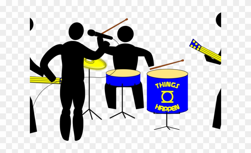 Rock Band Clipart Music Ensemble - Rock Band Clipart Music Ensemble #1486181
