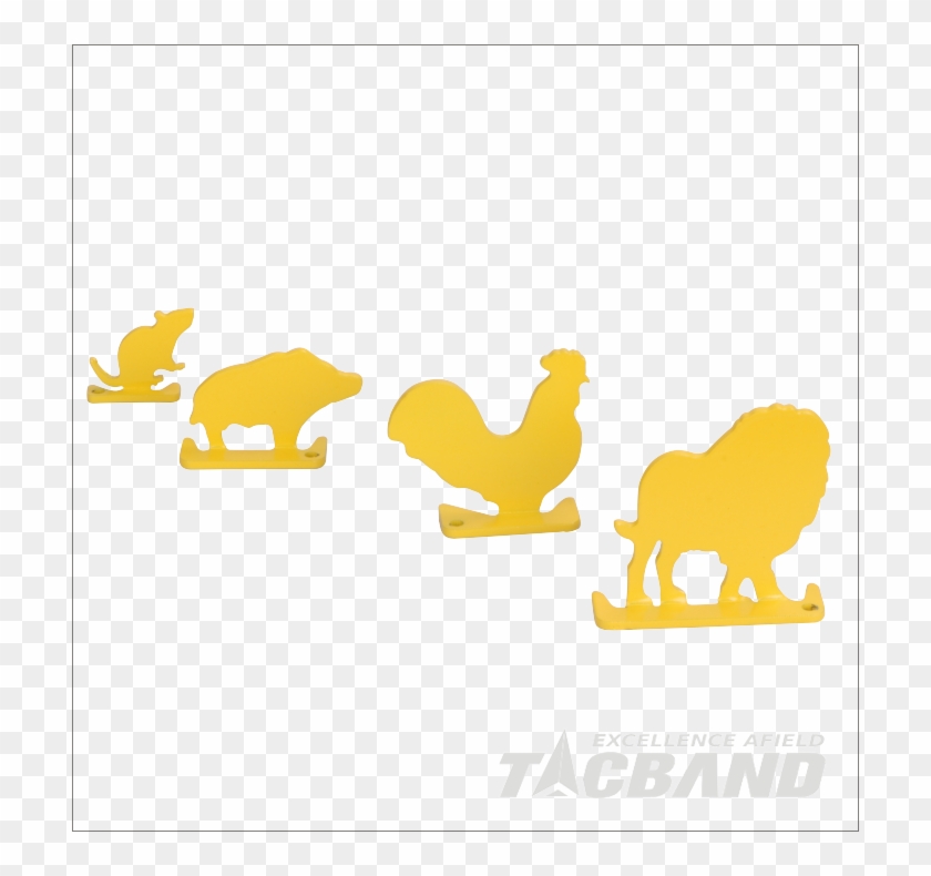 Stc07a4 Animal Silhouettes Metal Shooting Target For - Stc07a4 Animal Silhouettes Metal Shooting Target For #1486637
