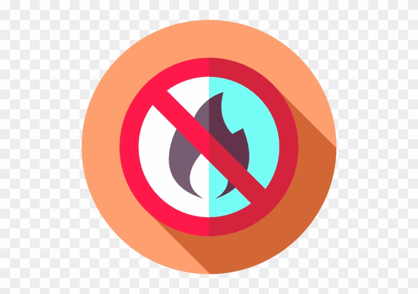 No Fire Free Icon - No Fire Free Icon #1486776