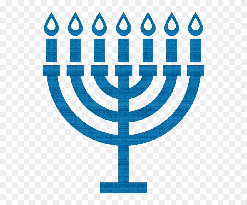 Graphic Stock Blue Menorah Clipart - Graphic Stock Blue Menorah Clipart #1486890