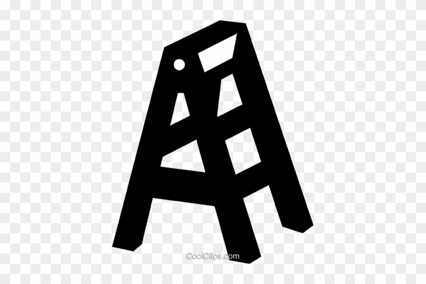 Step Ladder Royalty Free Vector Clip Art Illustration - Step Ladder Royalty Free Vector Clip Art Illustration #1487022