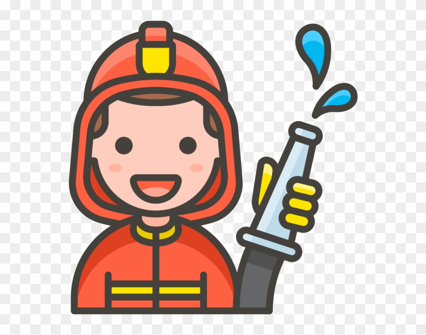 Man Firefighter Emoji - Man Firefighter Emoji #1487090