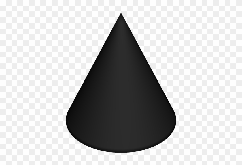Cone, Cone-shaped, Shape, 3d, Black - Cone, Cone-shaped, Shape, 3d, Black #1487296