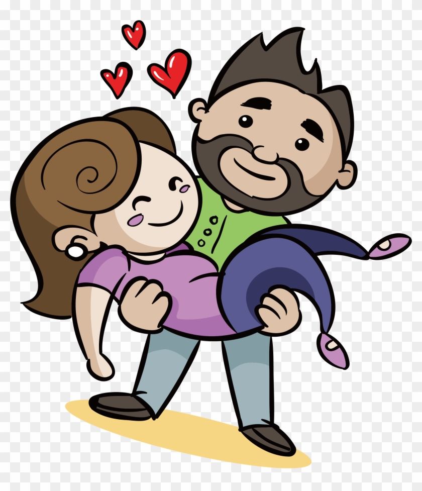 Couple Bed Icon Princess Embrace Transprent Png - Couple Bed Icon Princess Embrace Transprent Png #1487368