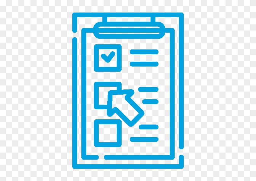 Clipboard With Checklist Below An Arrow Pointing To - Clipboard With Checklist Below An Arrow Pointing To #1487387