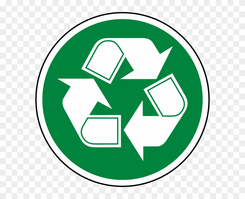 Recycle Symbol Label - Recycle Symbol Label #1487541