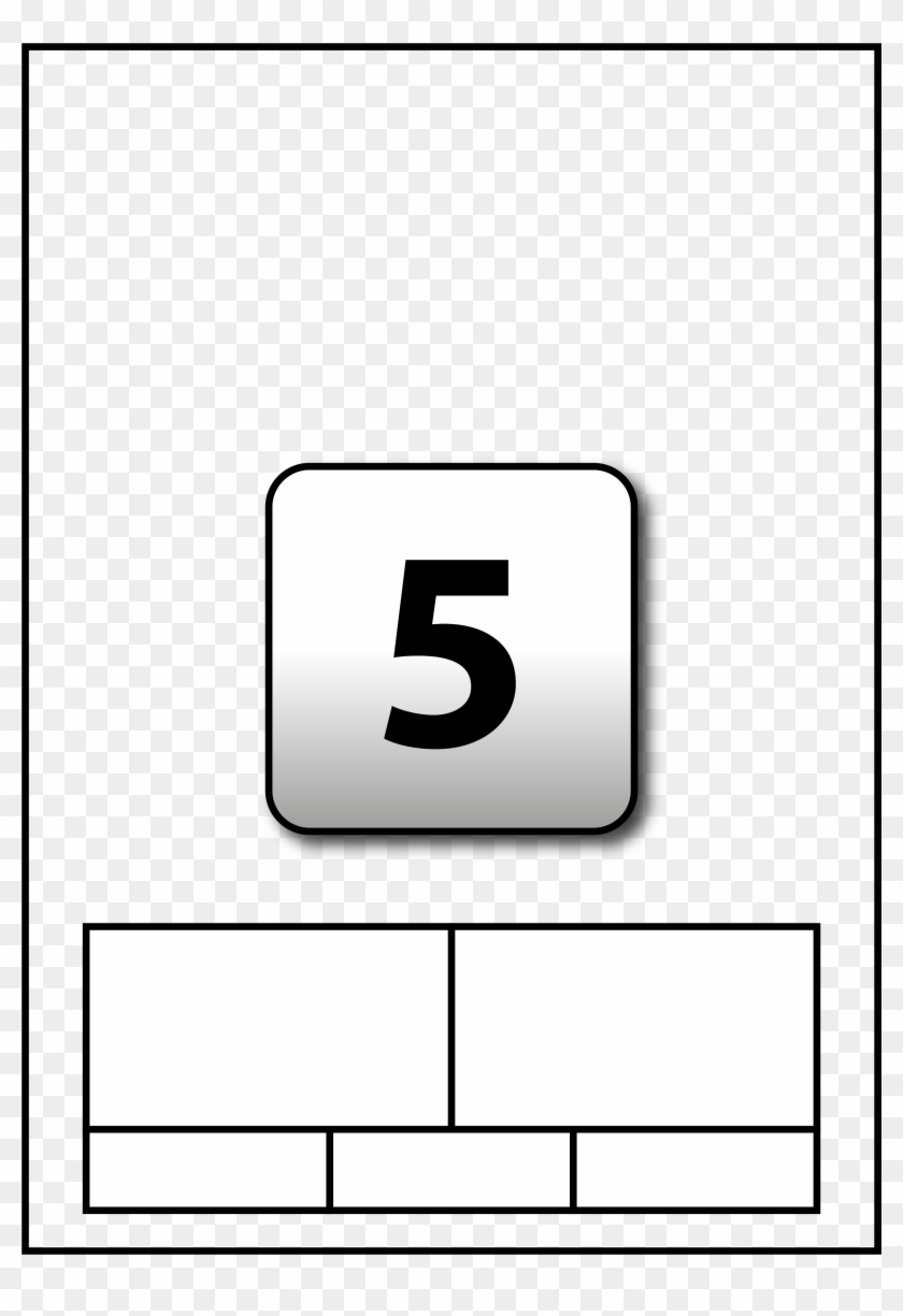 5 Integrated Labels Per A4 Sheet 90 Mm X 50 Mm - 5 Integrated Labels Per A4 Sheet 90 Mm X 50 Mm #1487566