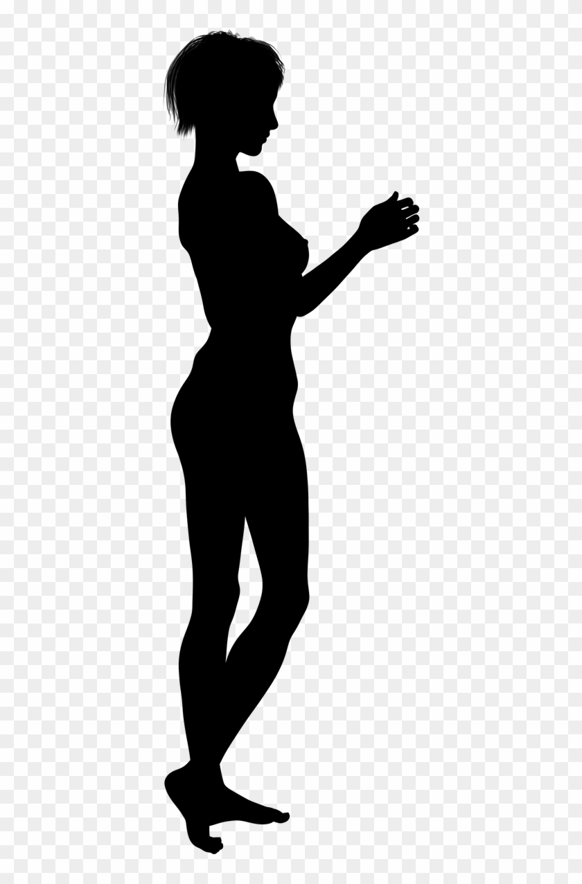 Silhouette Woman Young - Silhouette Woman Young #1487779