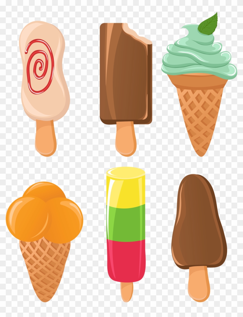 Ice Cream Template, Ice Cream Clipart, Eps Vector, - Ice Cream Template, Ice Cream Clipart, Eps Vector, #1487894