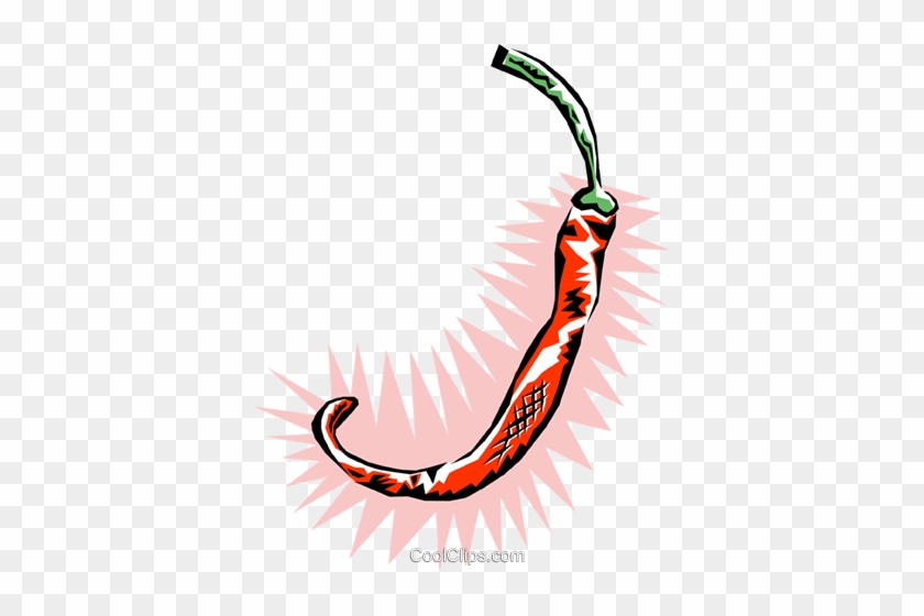 Hot Peppers Royalty Free Vector Clip Art Illustration - Hot Peppers Royalty Free Vector Clip Art Illustration #1487956
