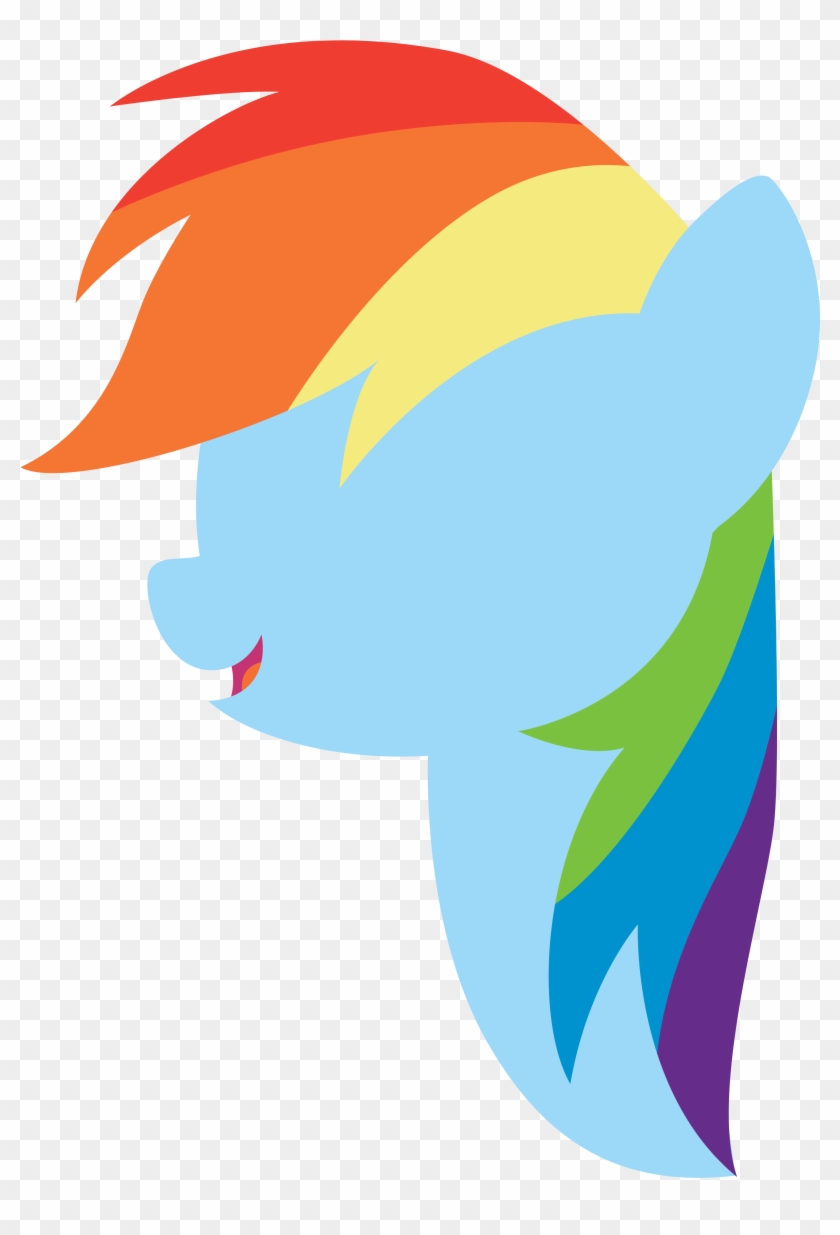 Rainbow Dash Lineless By - Rainbow Dash Lineless By #1488165