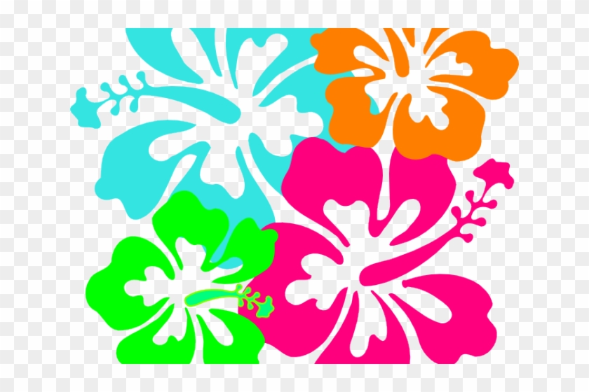 Hibiscus Clipart Luau - Hibiscus Clipart Luau #1488173