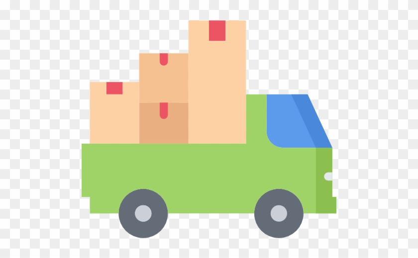 Moving Truck Free Icon - Moving Truck Free Icon #1488355