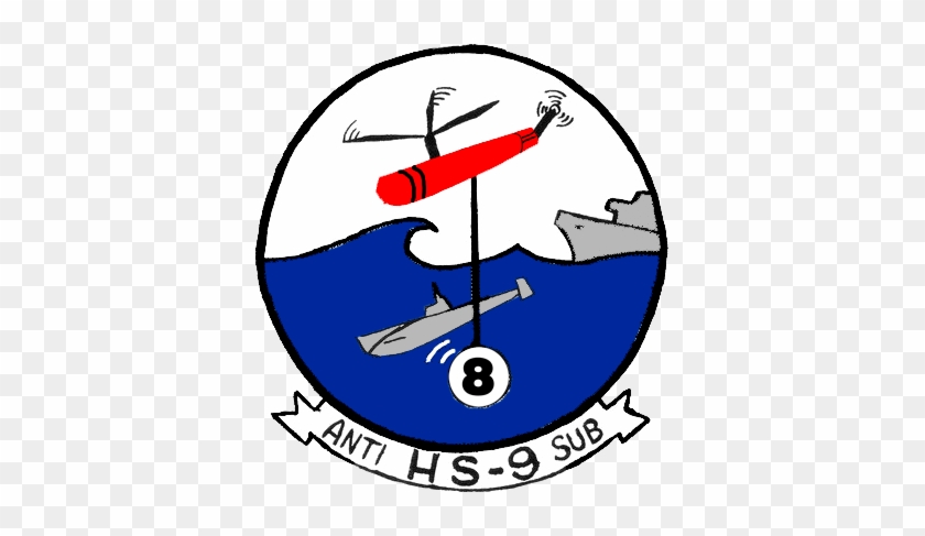 Helicopter Anti-submarine Squadron 9 Insignia 1957 - Helicopter Anti-submarine Squadron 9 Insignia 1957 #1488510