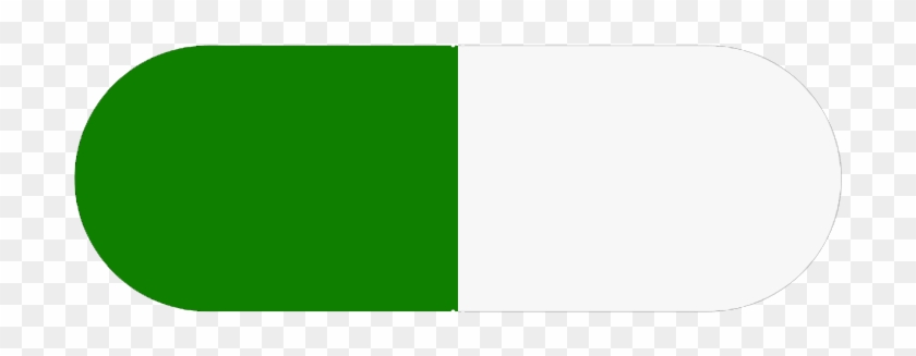 Pills Clipart Green Capsule - Pills Clipart Green Capsule #1488533