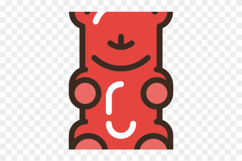 Gummy Bear Clipart Stencil - Gummy Bear Clipart Stencil #1488564