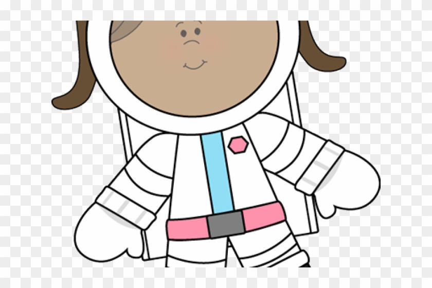 Girl Clipart Astronaut - Girl Clipart Astronaut #1488600