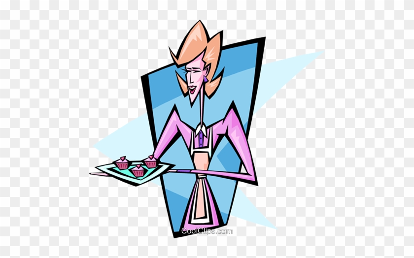 Homemaker- Abstract Royalty Free Vector Clip Art Illustration - Homemaker- Abstract Royalty Free Vector Clip Art Illustration #1488613
