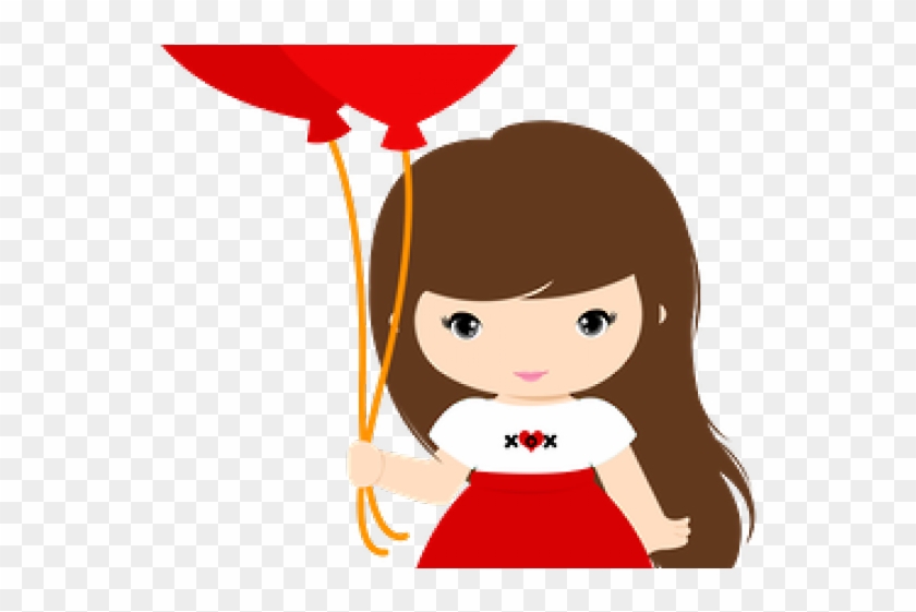 Valentines Day Clipart Girl - Valentines Day Clipart Girl #1488799